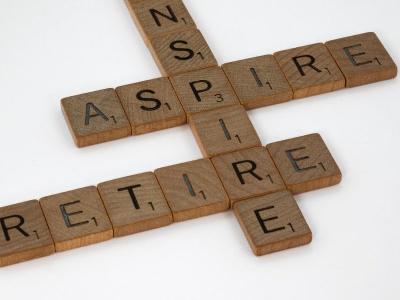 scrabble, scrabble pieces, lettering, letters, wood, scrabble tiles, white background, words, quote, letters, type, typography, design, layout, focus, bokeh, blur, photography, images, image, aspire, inspire, retire, inspiration, teaching, life cycle, teacher, life coach, life, get out of the way, wisdom, life wisdom, live and learn,